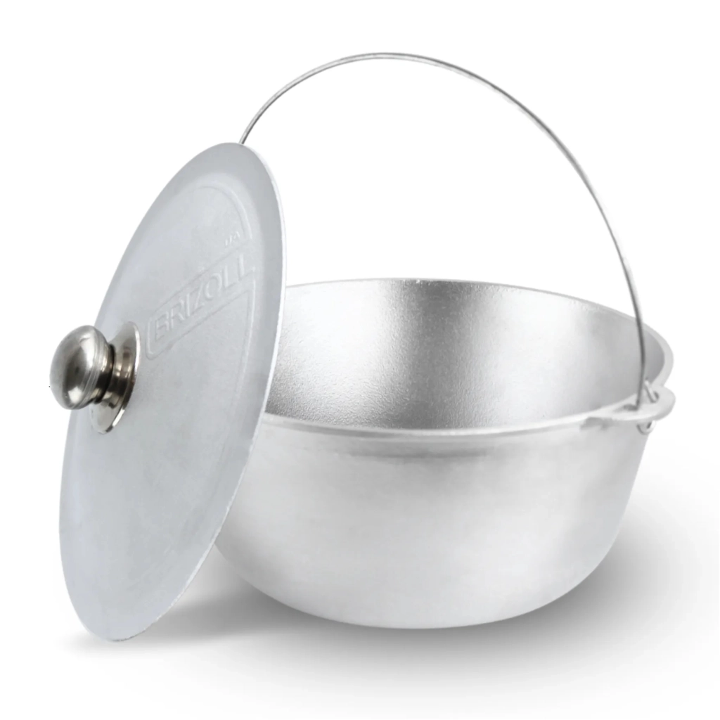 Котел туристичний Brizoll алюмінієвий з дужкою та кришкою 10 л (12-010-1) - зображення 3