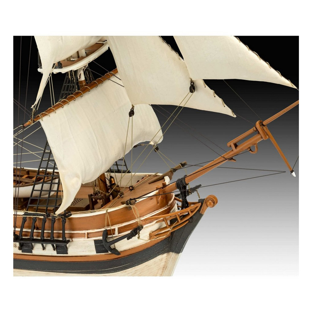 Збірна модель Revell Барк H.M.S. Beagle рівень 4 масштаб 1:96 (RVL-05458) - picture 6