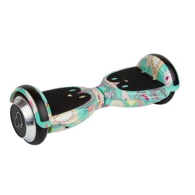 Гіроборд Just Step&GO Junior 4.5" Turkish Green Skull + Сумка та Набір захисту (SGMLY-S5BDSTG) - зображення 1