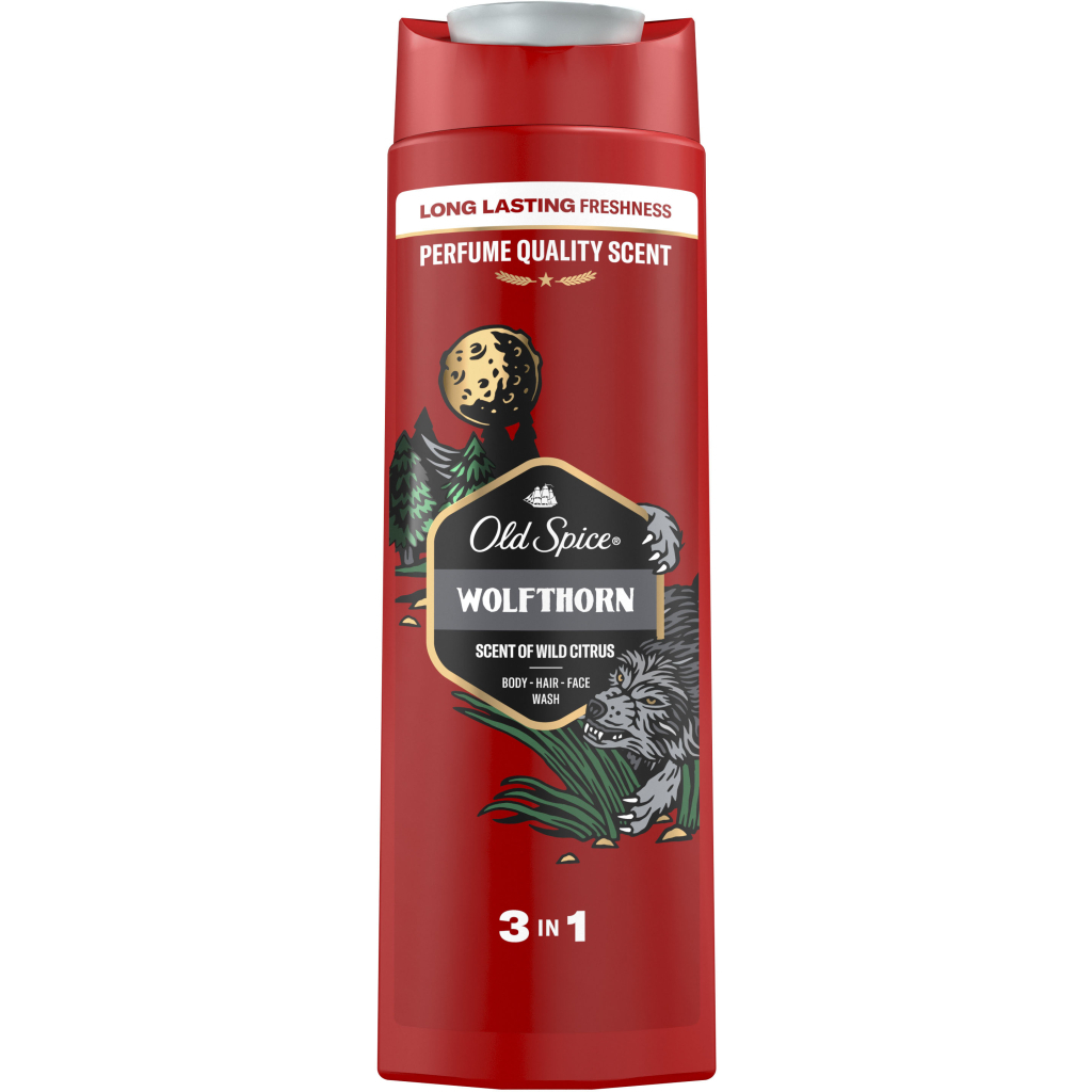 Гель для душу Old Spice Wolfthorn 400 мл (4084500978973) - изображение 1