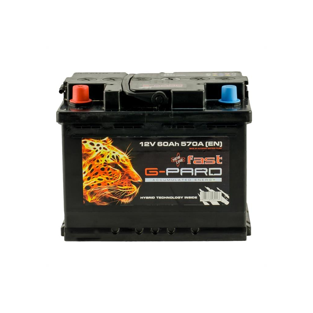 Акумулятор автомобільний G-Pard 60 Аh/12V Fast (TRC060-F01) - зображення 1