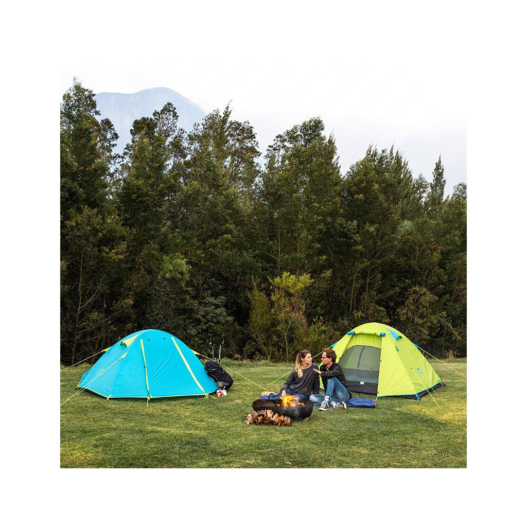 Намет Naturehike чотиримісний P-Series NH18Z044-P 210T/65D блакитний (6975641888055) - зображення 4