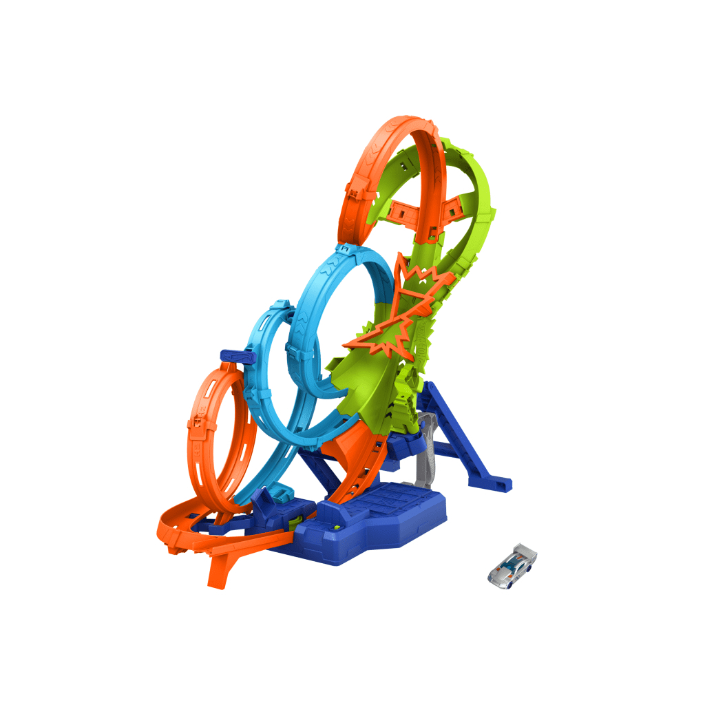 Автотрек Hot Wheels Шалені віражі та петлі (HXR70) - зображення 1