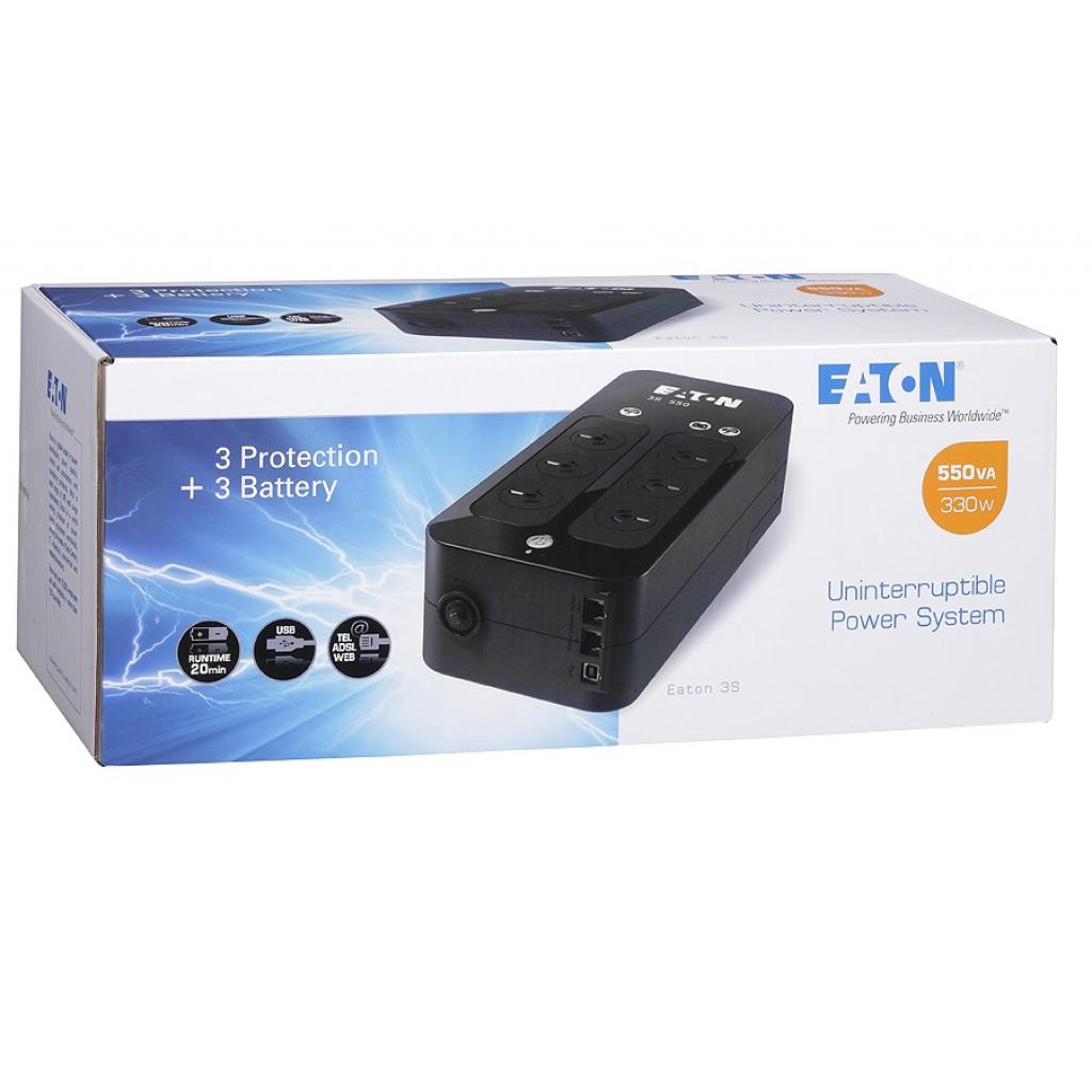 Пристрій безперебійного живлення Eaton 3S 550VA (9400-43157) - зображення 3