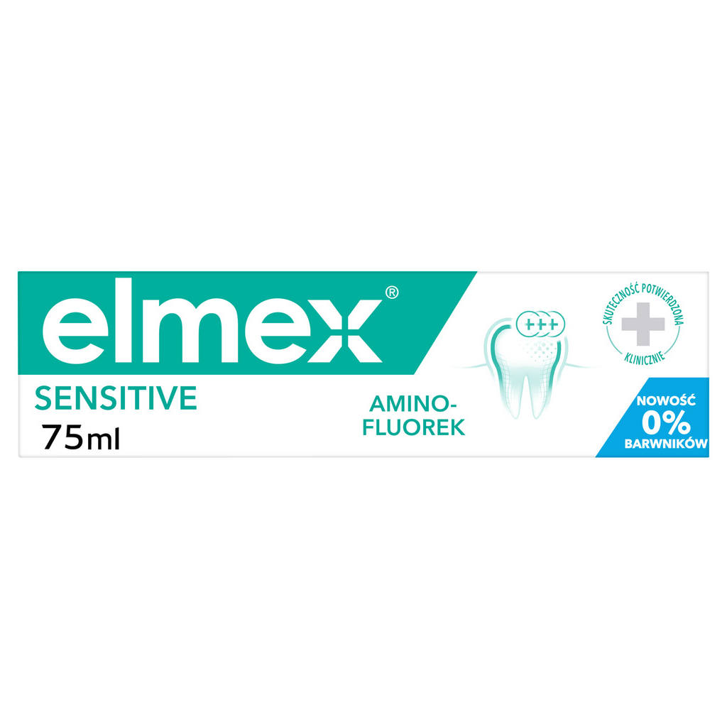 Зубна паста Elmex Sensitive з амінофторидом 75 мл (4007965560200) - изображение 2