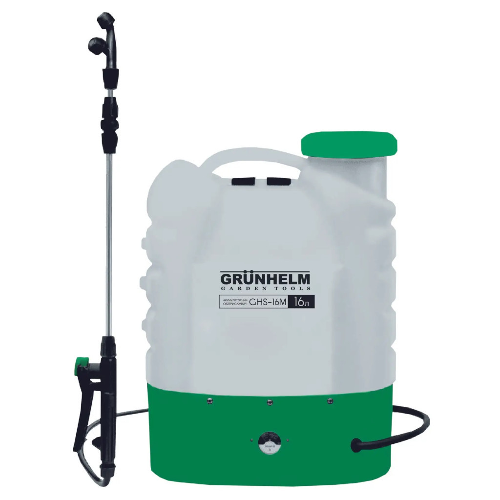 Обприскувач Grunhelm GHS -16M, (8АН/12V, 2-4бар, 16л) (81441) - изображение 1