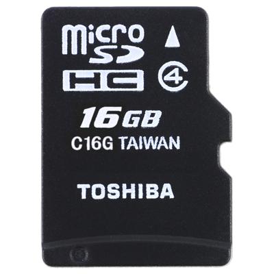Карта пам'яті Toshiba 16Gb microSDHC UHS-I class 10 (SD-C016UHS1(BL5A) - зображення 1