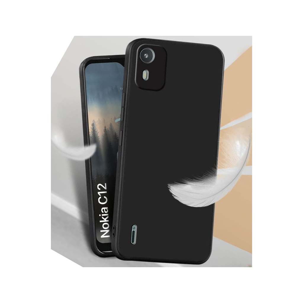 Чохол до мобільного телефона BeCover Nokia C12 Black (711777) - зображення 4