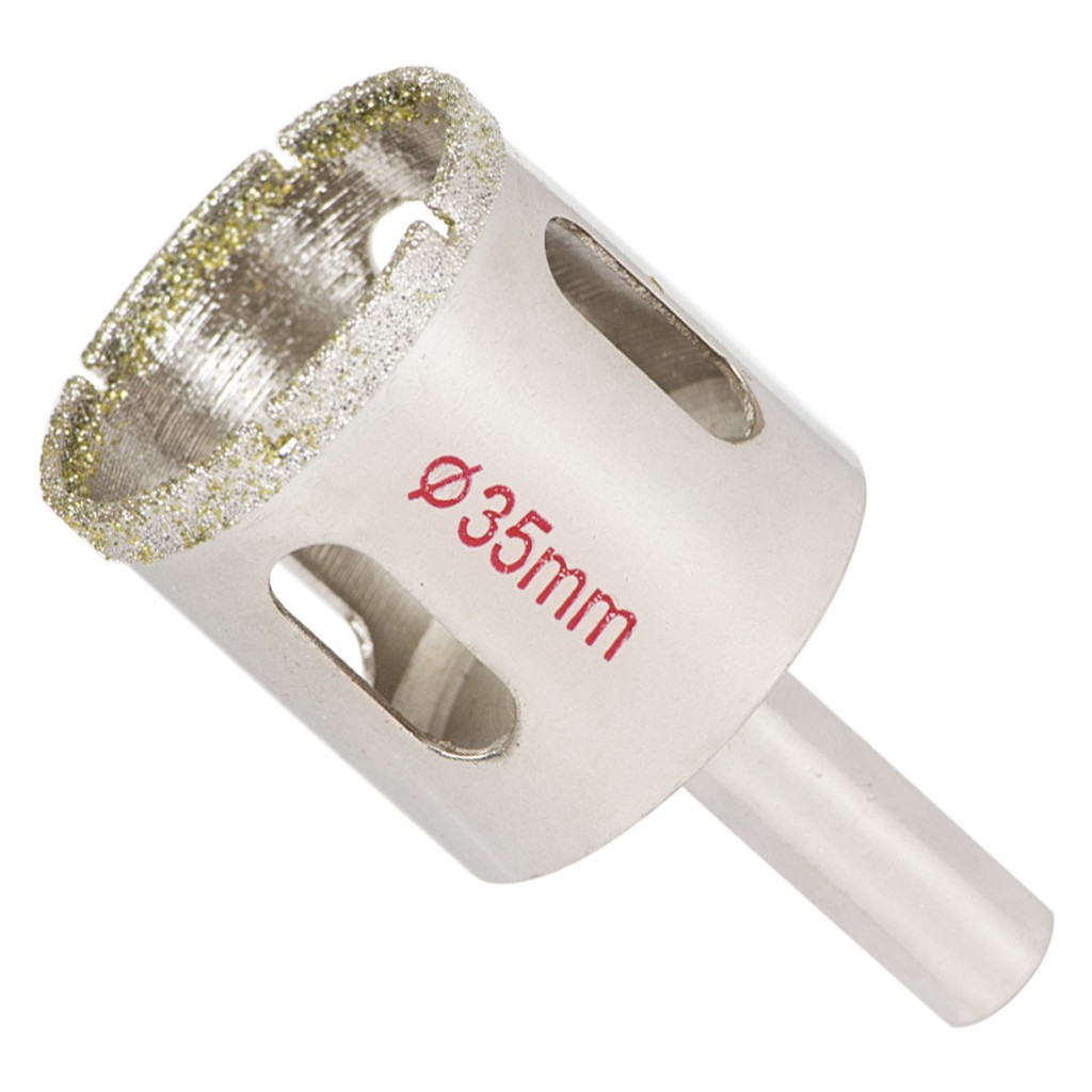 Коронка Sigma алмазна по кераміці та склу 35мм (1541351) - зображення 1