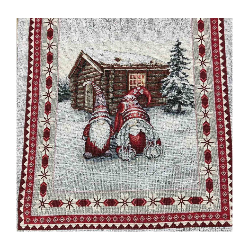 Доріжка на стіл Прованс гобеленова Snowfall 40х140 см (23403) - зображення 3