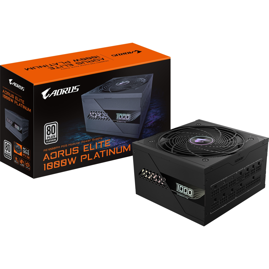 Блок живлення GIGABYTE 1000W AE1000PM PG5 (GP-AE1000PM PG5) - зображення 7