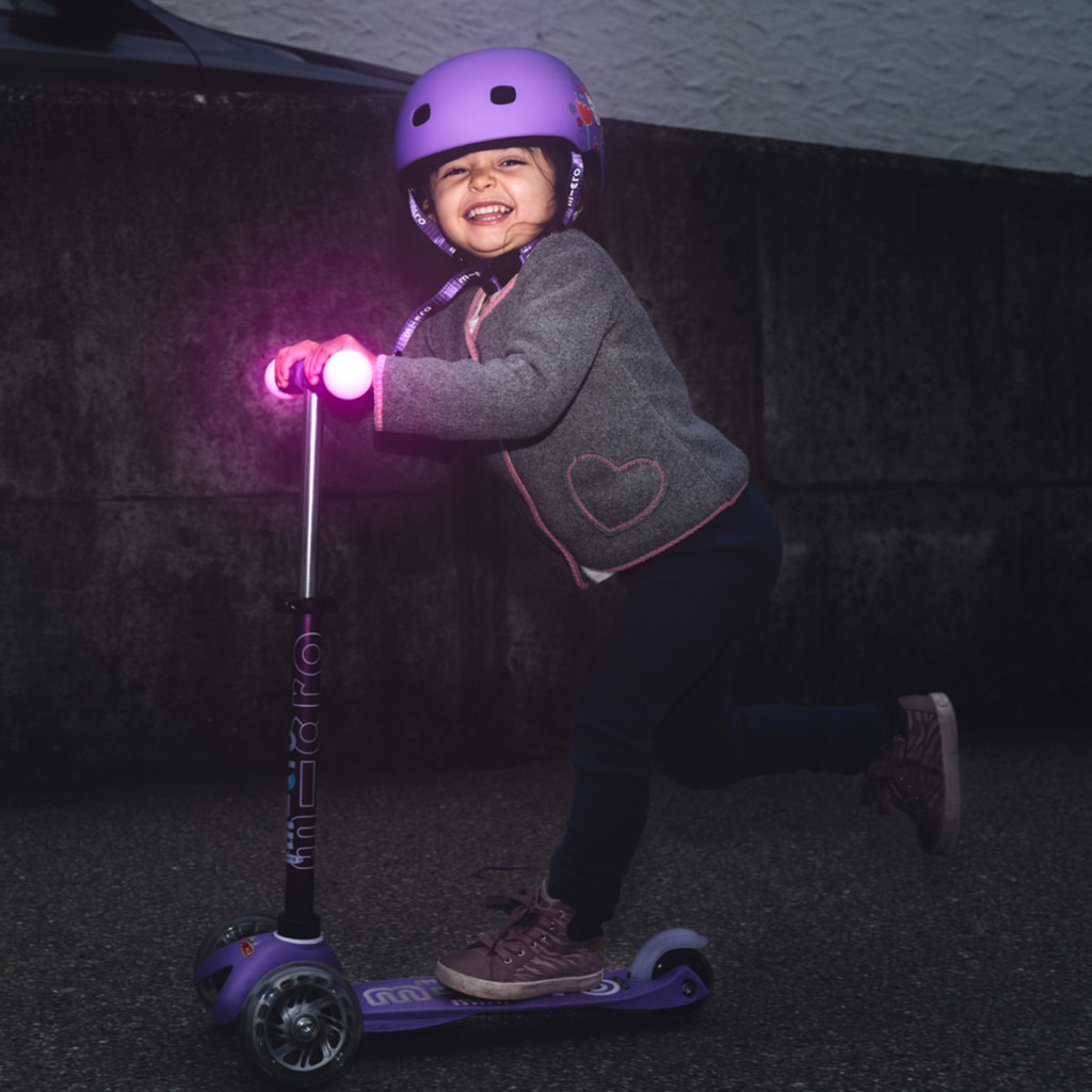 Самокат Micro Mini Deluxe Magic Purple LED (MMD129) - зображення 8