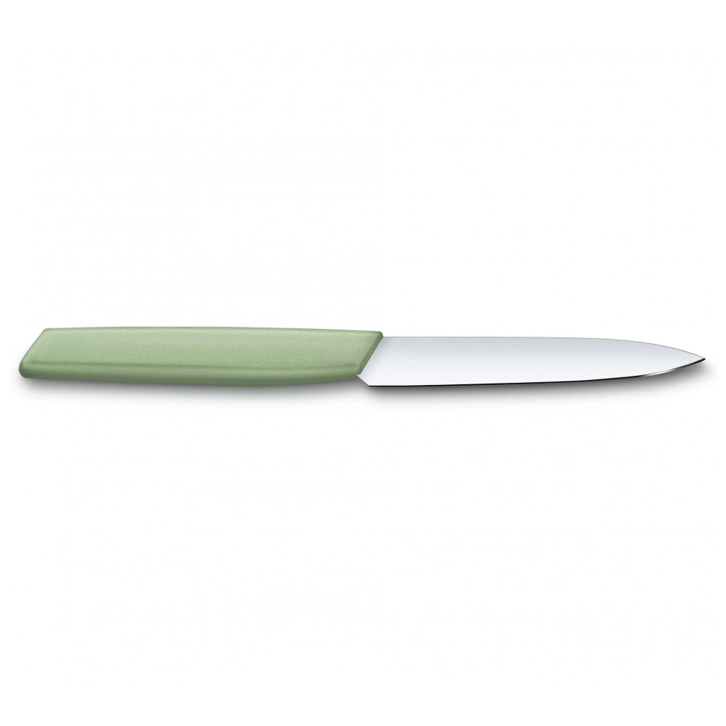 Кухонний ніж Victorinox Swiss Modern Paring 10см Green (6.9006.1042) - изображение 2