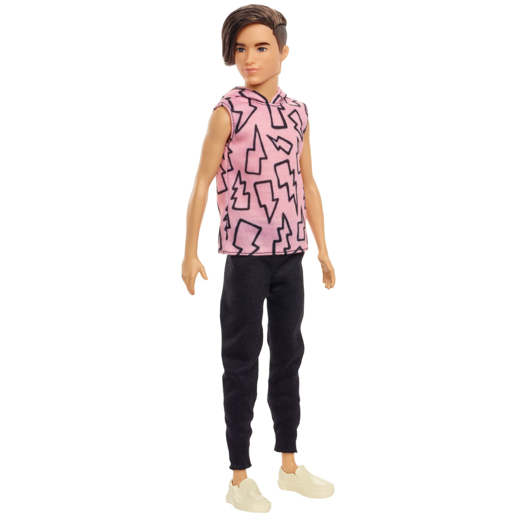 Лялька Barbie Кен Модник у безрукавці з блискавками (HBV27) - зображення 1