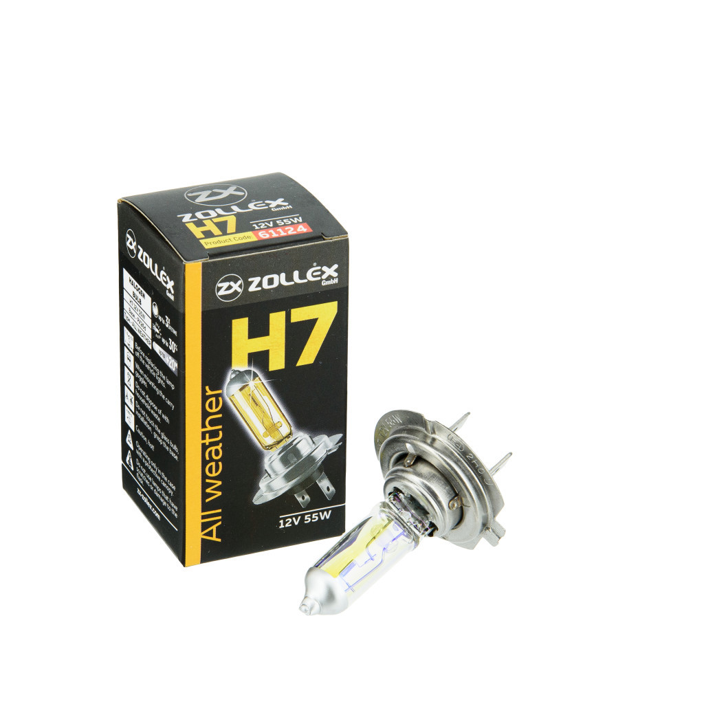 Автолампа Zollex H7 12V 55W All weather (2861124) - зображення 2