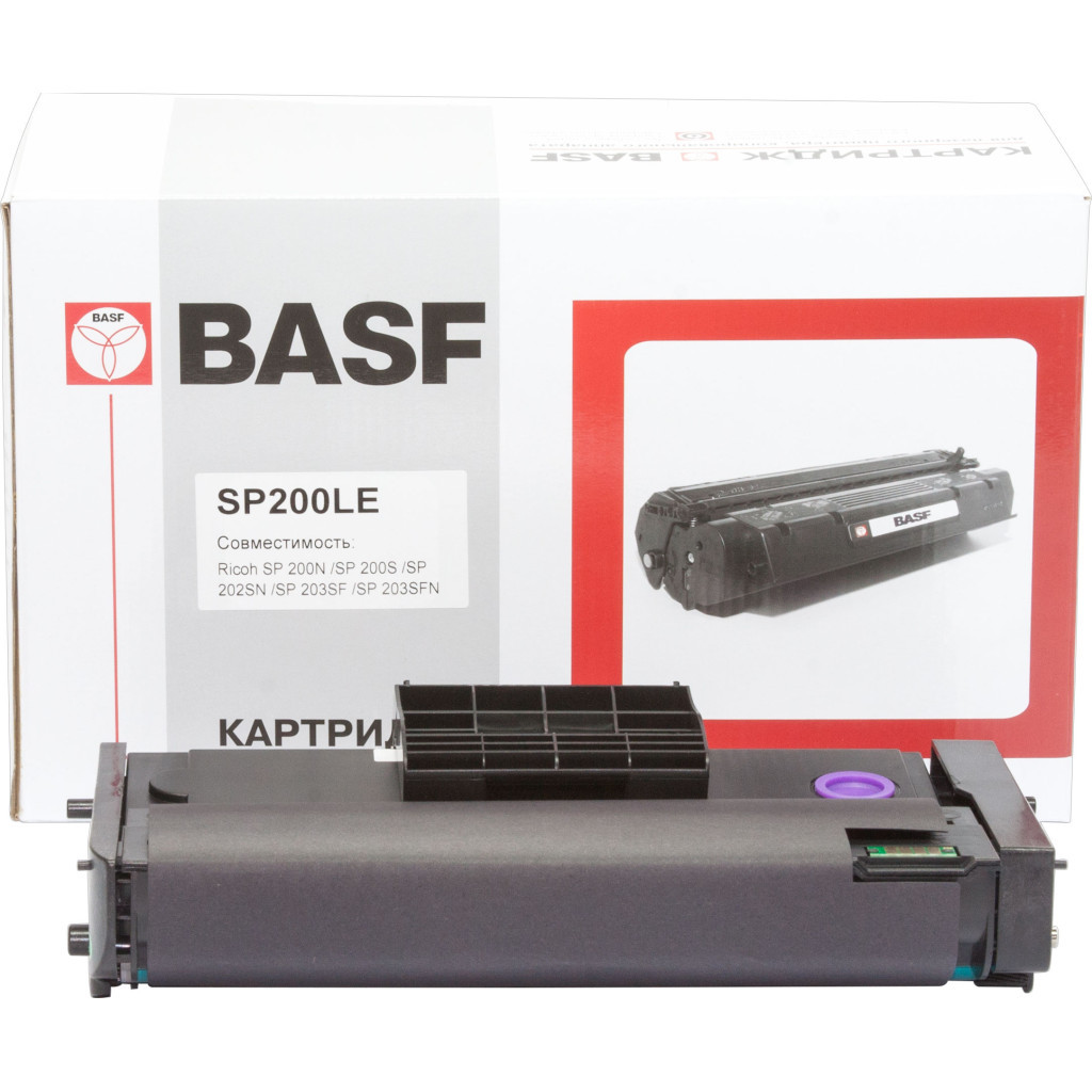 Тонер-картридж BASF Ricoh Aficio SP200S/200SN Type SP 200LE Black 407263 (KT-SP200LE) - зображення 1