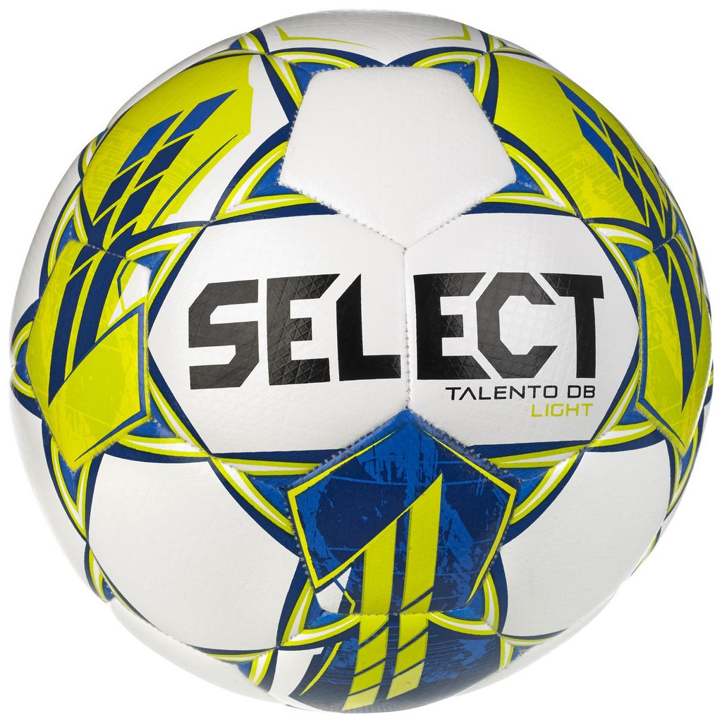 М'яч футбольний Select Talento DB v23 біло-жовтий Уні 4 (5703543317400) - зображення 1