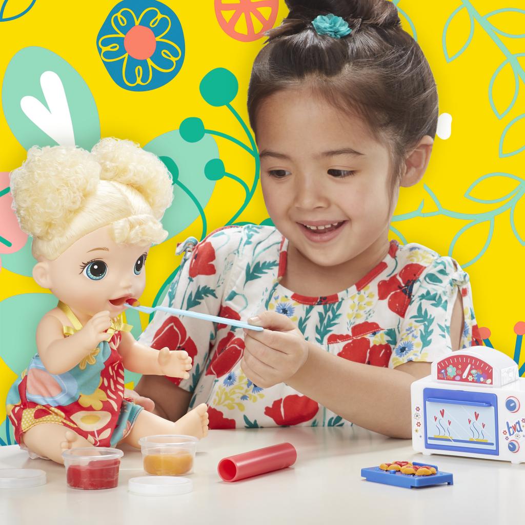 Лялька Hasbro Baby Alive Малятко та їжа (E1947) - зображення 3