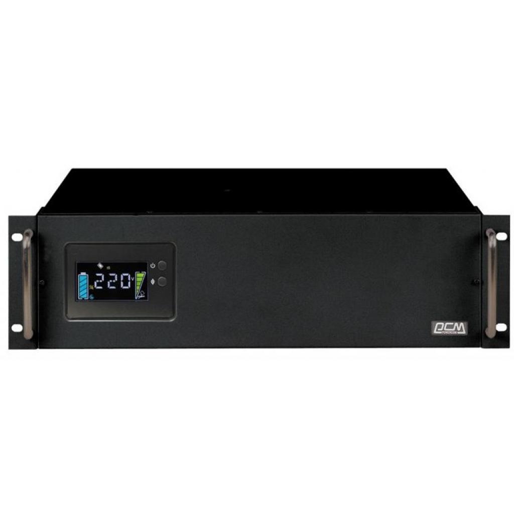 Пристрій безперебійного живлення KIN-3000AP RM LCD Powercom - зображення 1