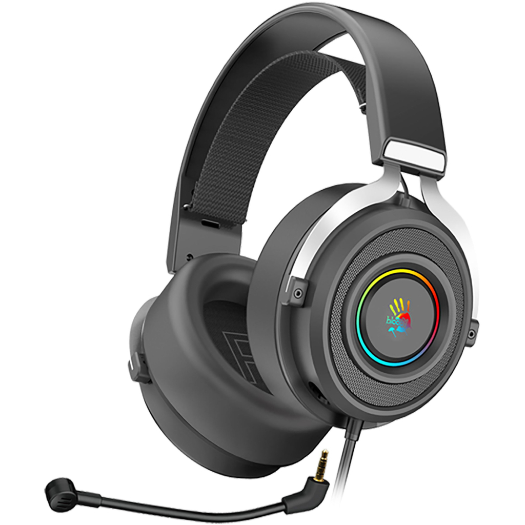 Навушники A4Tech Bloody G535P Black+Silver - зображення 1