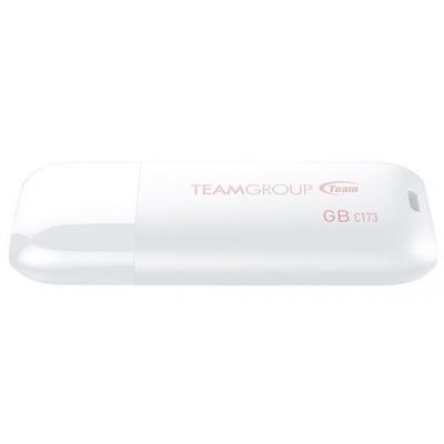 USB флеш накопичувач Team 16GB C173 Pearl White USB 2.0 (TC17316GW01) - зображення 2