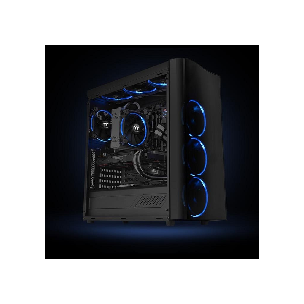 Кулер до корпусу ThermalTake Riing 12 LED RGB Radiator Fan Sync Edition (3-Fan Pack) (CL-F071-PL12SW-A) - зображення 7