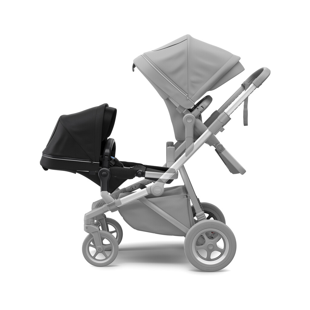 Прогулянковий блок Thule Sleek Sibling Seat Midnight Black on Black (TH 11000212) - зображення 6