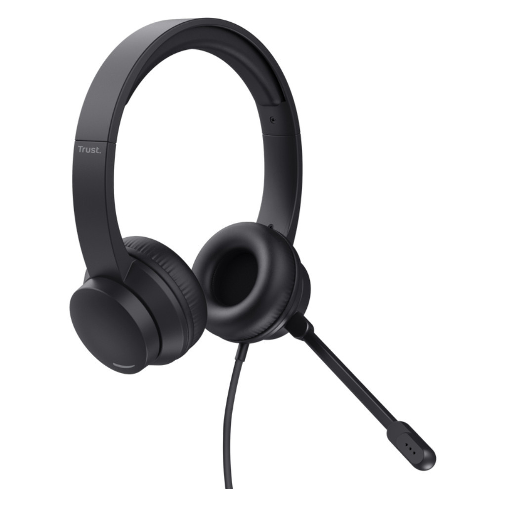 Навушники Trust Ayda PC USB-A Black (25088) - зображення 3