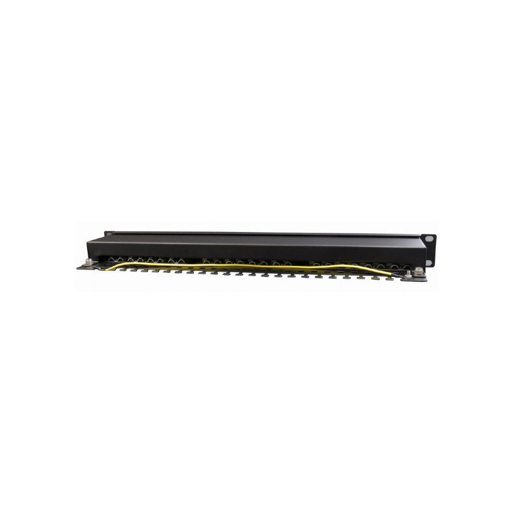 Патч-панель Cablexpert 19" 24xRJ-45 FTP cat.6, 1U, тип 110 (NPP-C624-002) - изображение 2