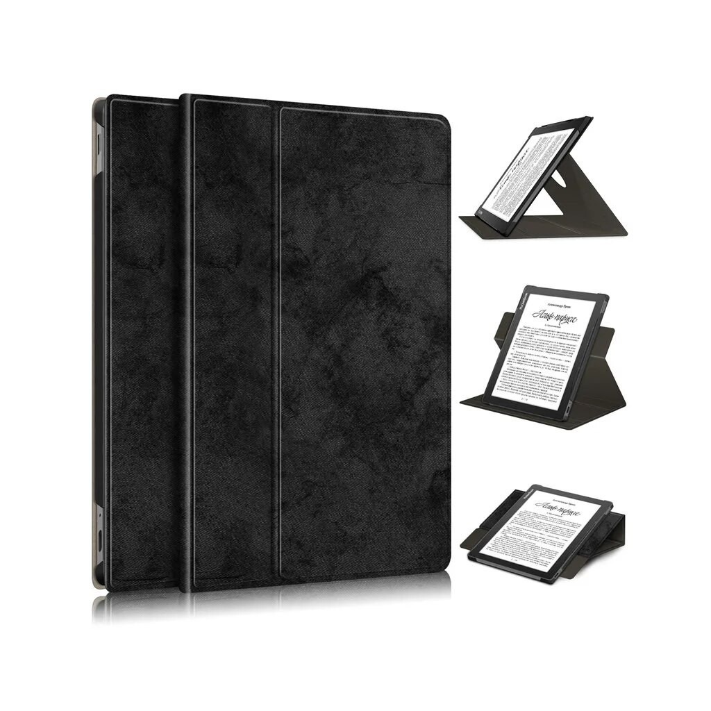 Чохол до електронної книги BeCover Magnetic Book-holder 360° PocketBook InkPad Lite (PB970) 9.7" Black (710070) - зображення 7