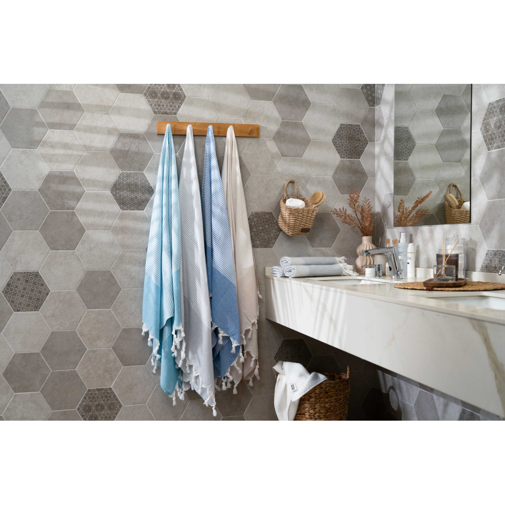 Рушник Ardesto SPA 90х180см 100% бавовна, сірий (ART2690GR) - зображення 2