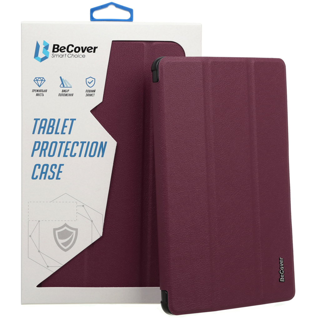 Чохол до планшета BeCover Smart Case Xiaomi Pad 7 / 7 Pro 11.2" Red Wine) (712811) - зображення 4