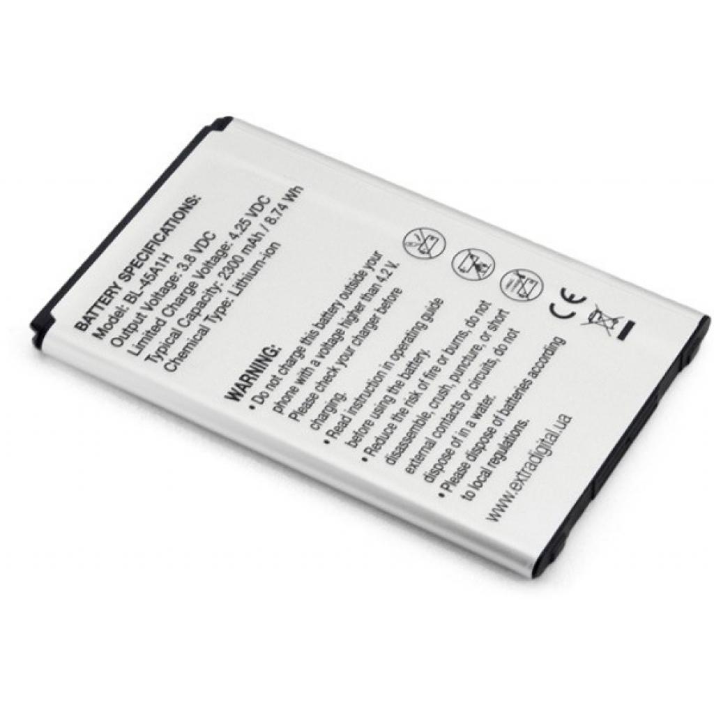 Акумуляторна батарея Extradigital LG K10 (BL-45A1H) 2300 mAh (BML6430) - изображение 4