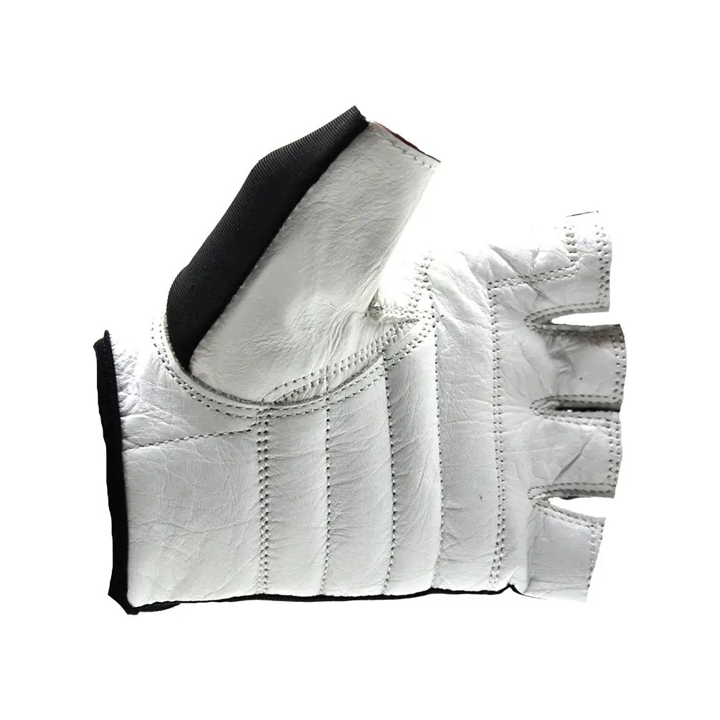Рукавички для фітнесу MadMax MFG-250 Basic Whihe M (MFG-250_M) - зображення 3