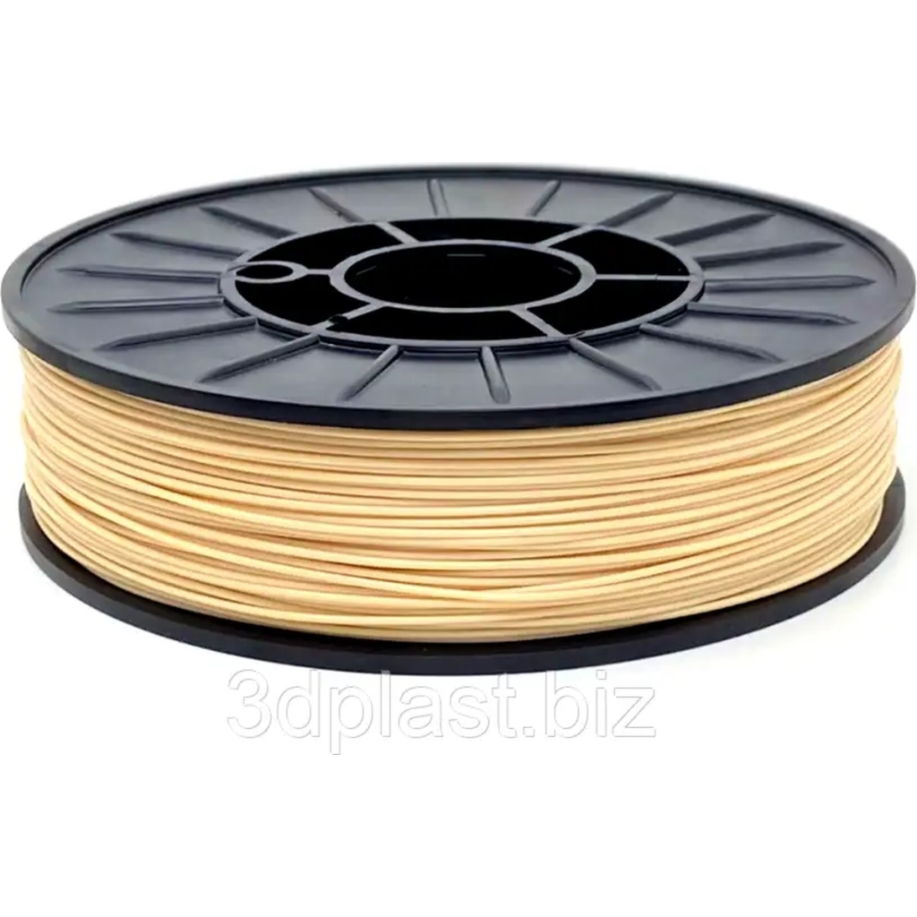 Пластик для 3D-принтера 3Dplast PLA 1.75мм, 0.85кг, beige (3DPLA17508BZH) - зображення 2