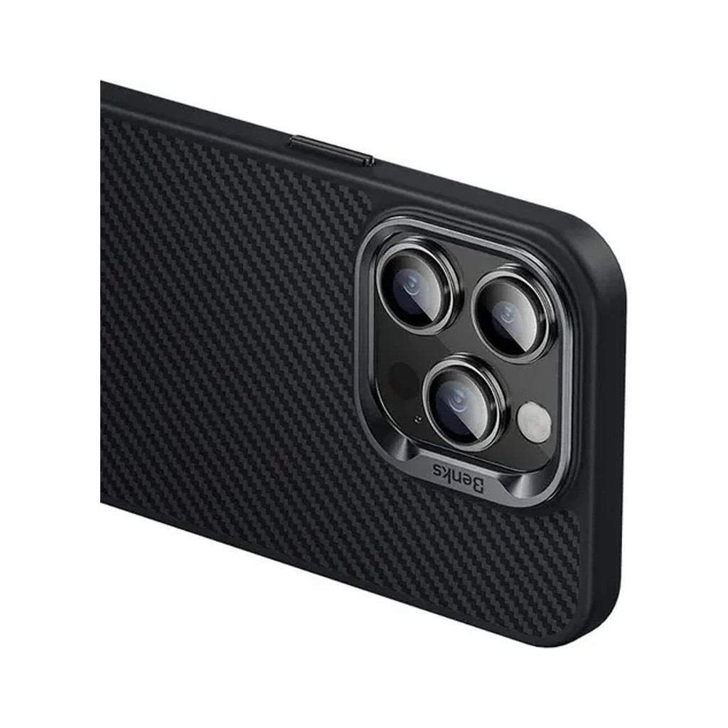 Чохол до мобільного телефона Benks MagClap ArmorPro Case Black for iPhone 14 Pro (1276192) - зображення 4