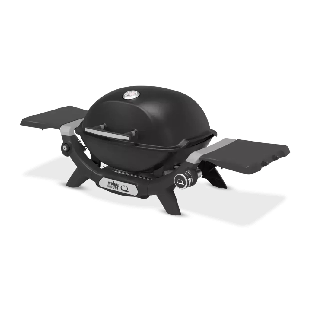 Гриль-барбекю Weber Q1200N з бічними столиками Black (1501070) - зображення 3