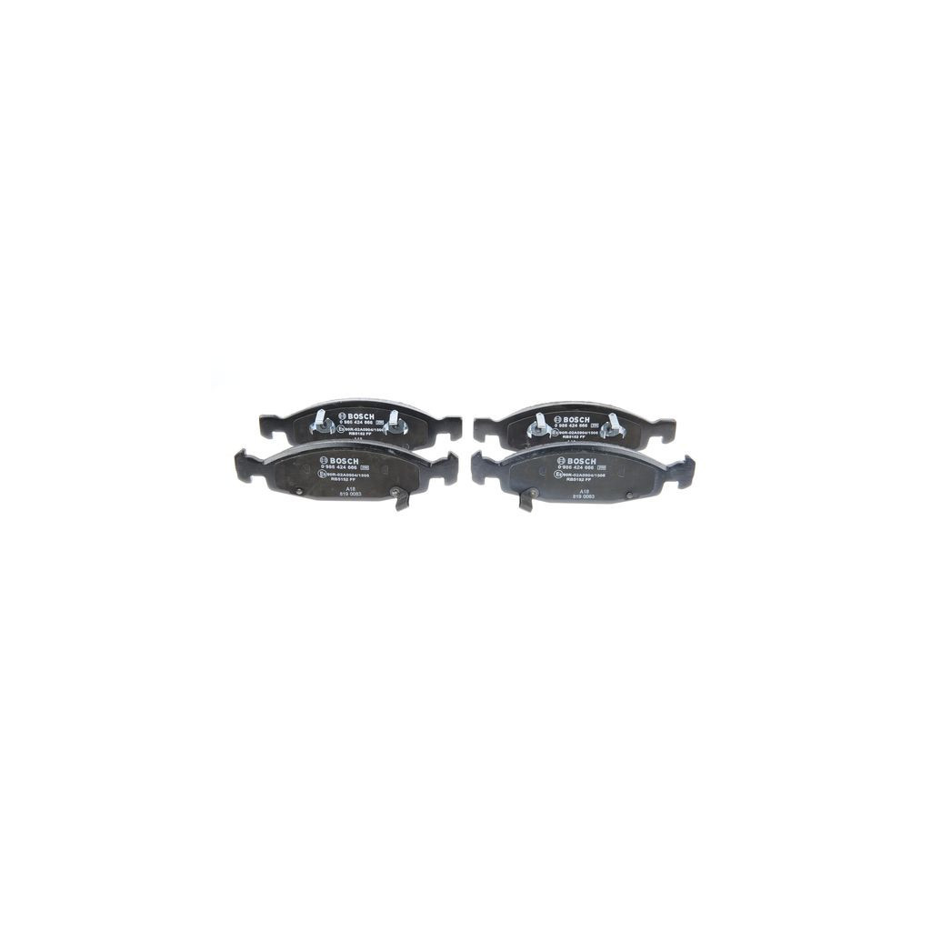 Гальмівні колодки Bosch 0 986 424 666 - зображення 2
