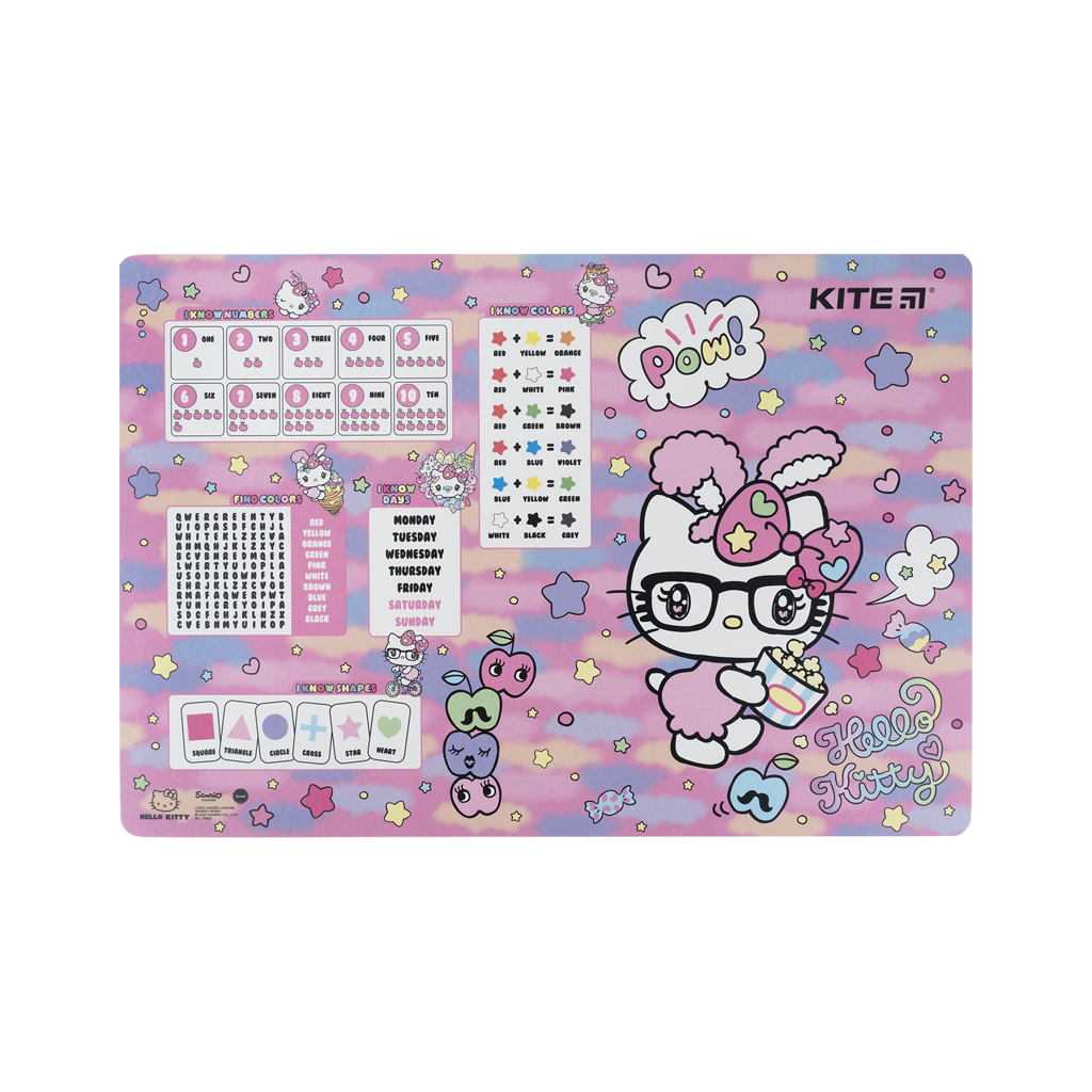 Підкладка настільна Kite Hello Kitty 42,5 x 29 см (HK23-207-1) - изображение 1