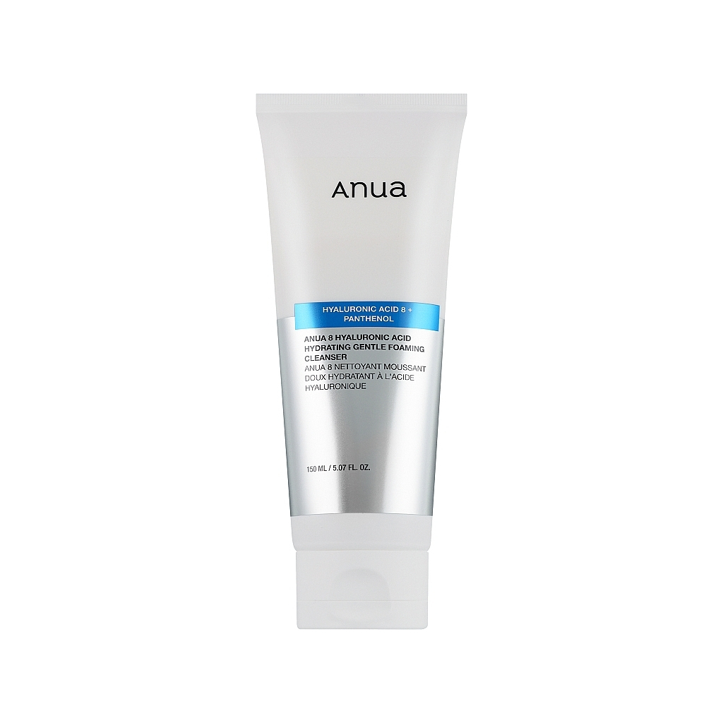 Пінка для вмивання Anua 8 Hyaluronic Acid Hydrating Gentle Foaming Cleanser 150 мл (8809640735561) - изображение 1
