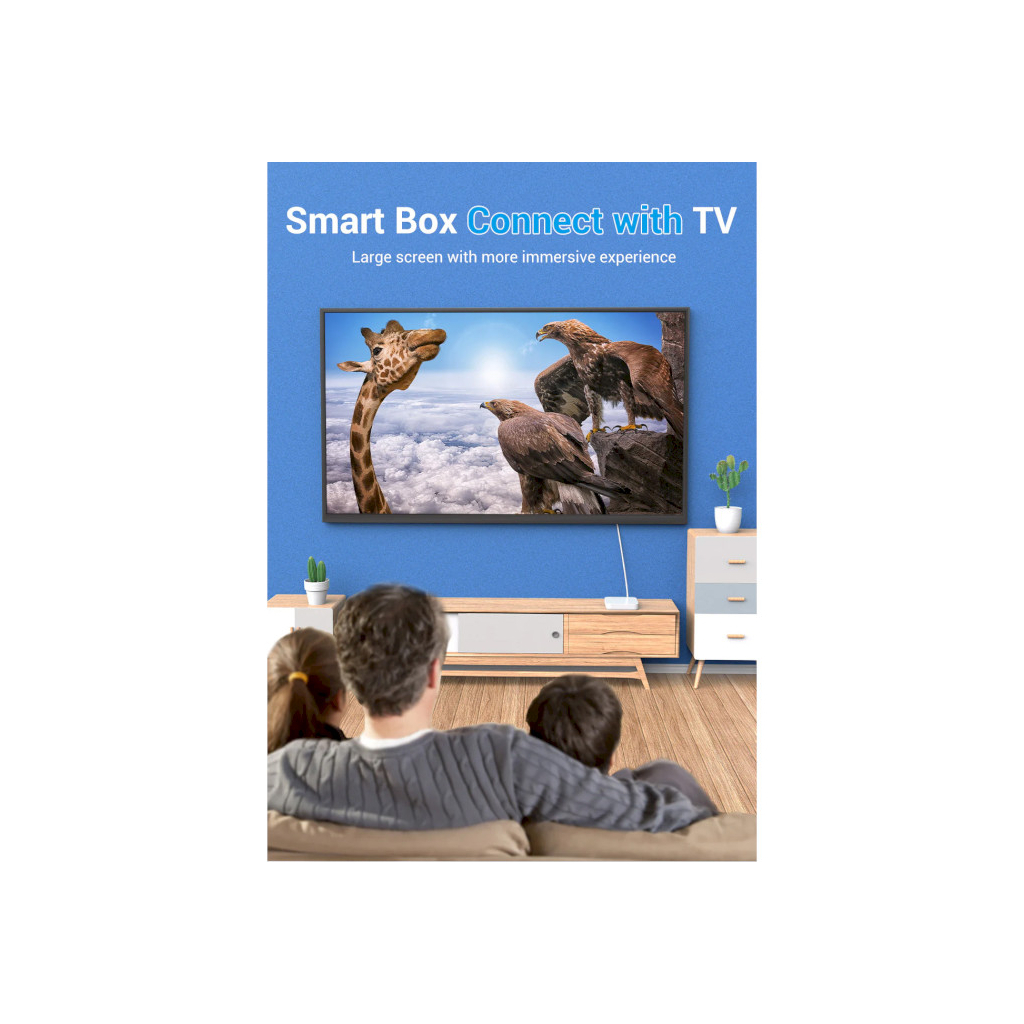 Кабель мультимедійний HDMI to HDMI 10.0m V2.0 4K 60Hz Silver Metal Type Vention (AABIL) - изображение 7