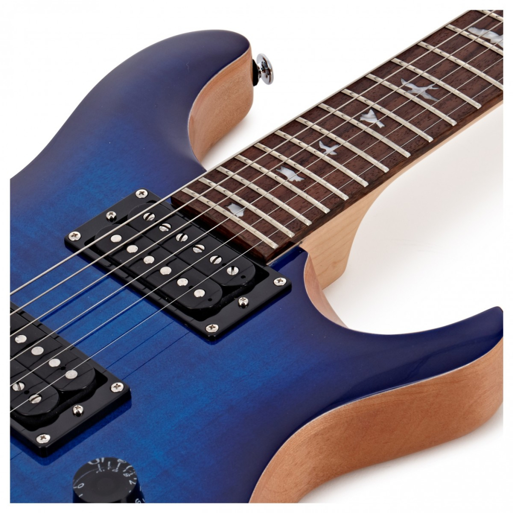 Електрогітара PRS SE Custom 24 Faded Blue Burst - изображение 5