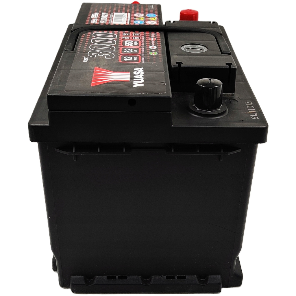 Акумулятор автомобільний Yuasa 12V 62Ah SMF Battery (YBX3027) - зображення 3