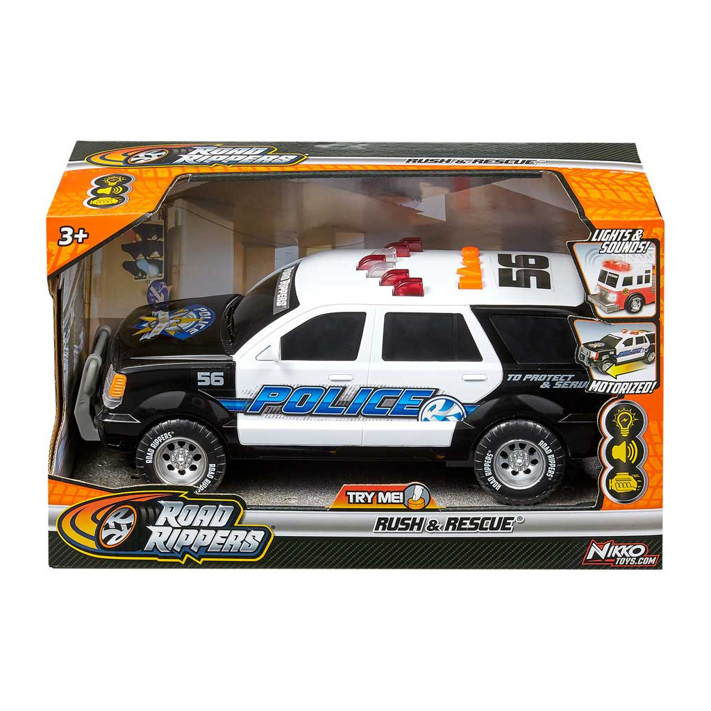 Машина Road Rippers Rush and rescue Поліція моторизована (20155) - зображення 4