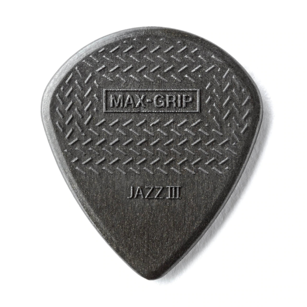 Медіатор Jim Dunlop Max-Grip Jazz III Carbon Fiber Pick 6 шт. (471P3C) - зображення 1