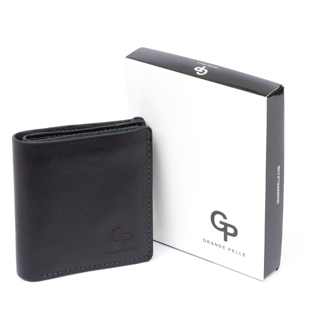 Портмоне Grande Pelle Чорне (11329) - изображение 8