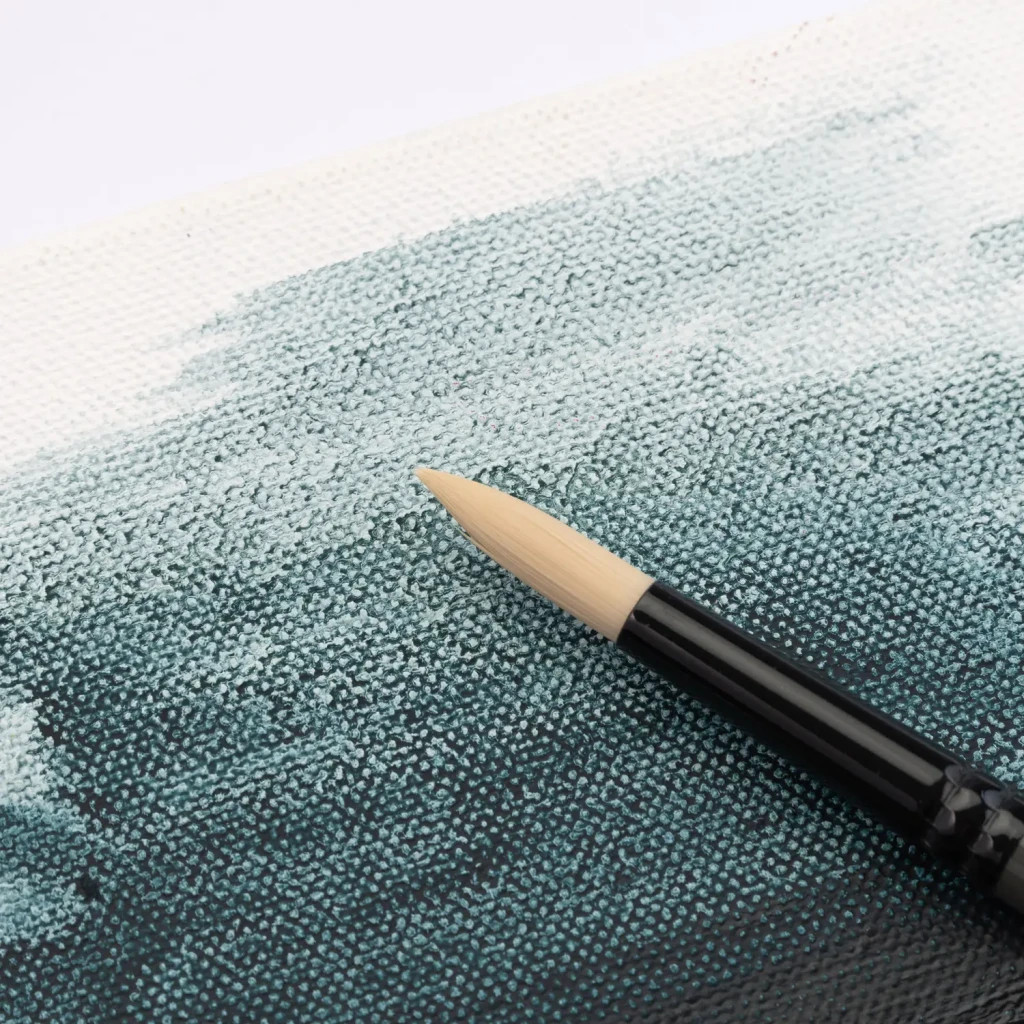 Пензлик для малювання Rosa Синтетика кругла, TERRA 1608R, №4 (4823098533689) - зображення 5