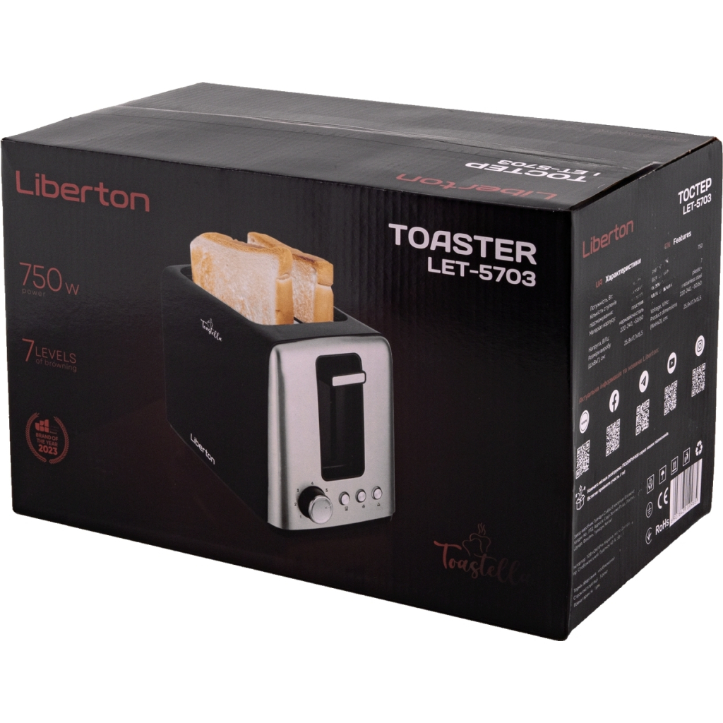 Тостер Liberton LET-5703 - изображение 7