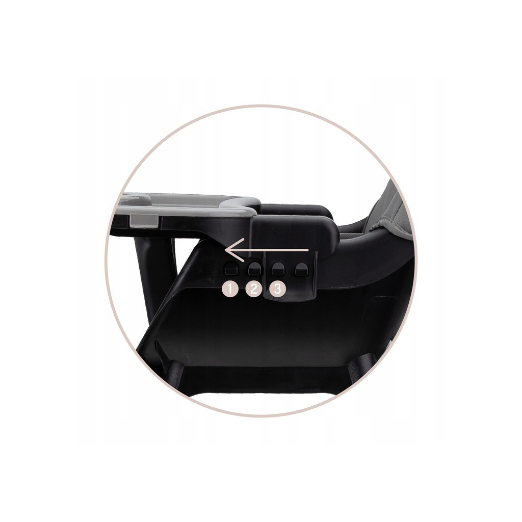 Стілець для годування MoMi Flovi black (KRKA00018) - зображення 9