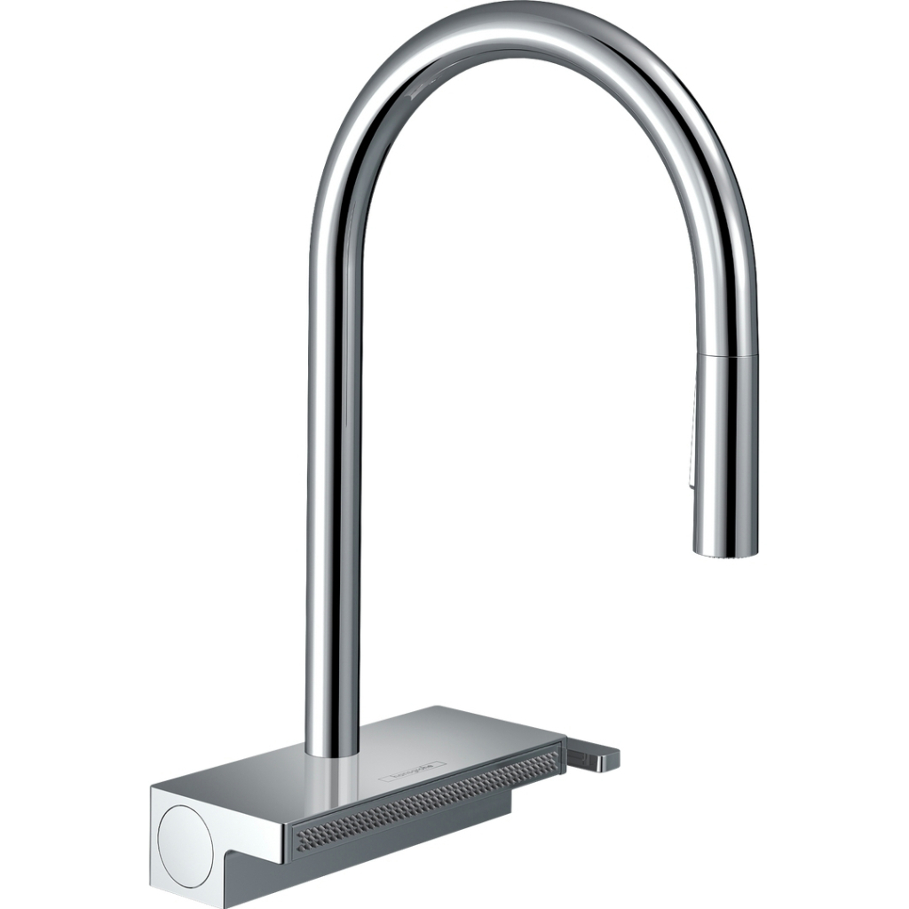 Змішувач Hansgrohe Aquno Select M81 , 22 см, хром (73837000) - зображення 1
